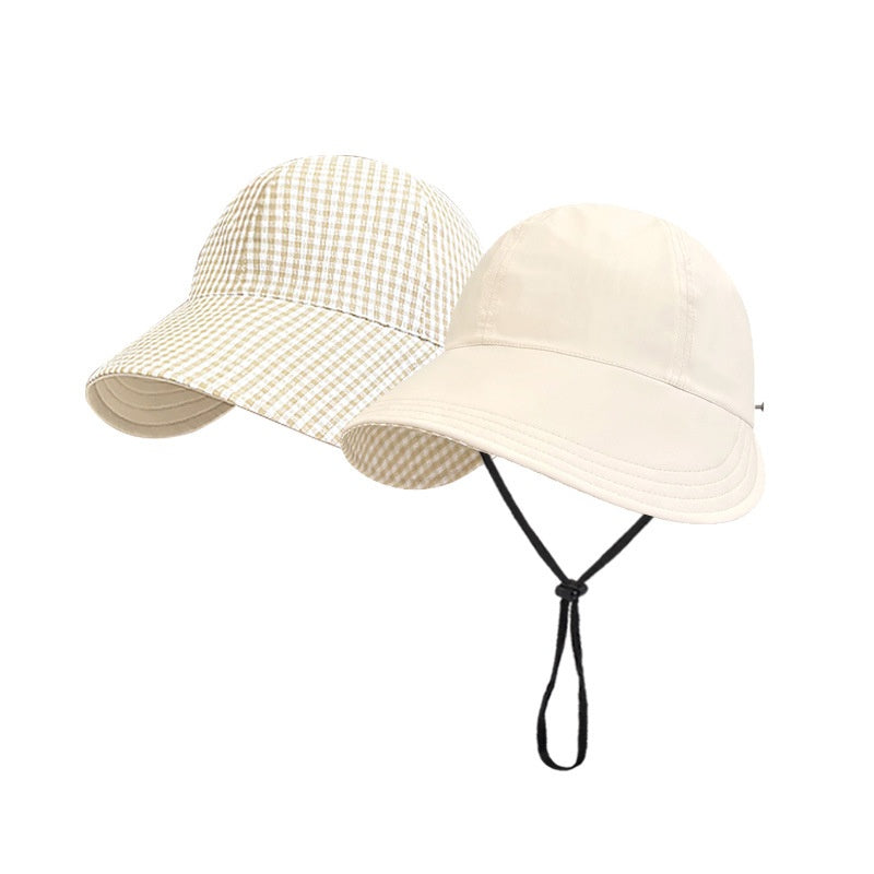 Plaid Sun Hat