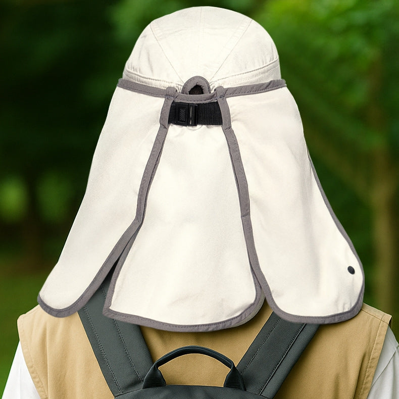 Neck Protection Detachable Sun Hat