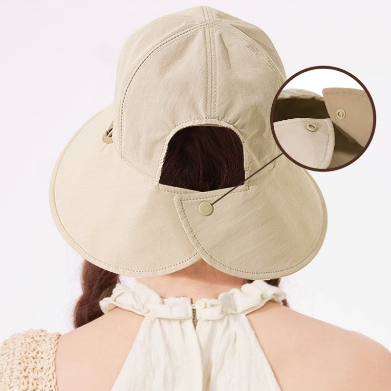 Double-Sided Sun Hat Bucket Hat