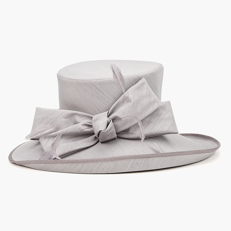 Exaggerated Top Hat with Big Bow