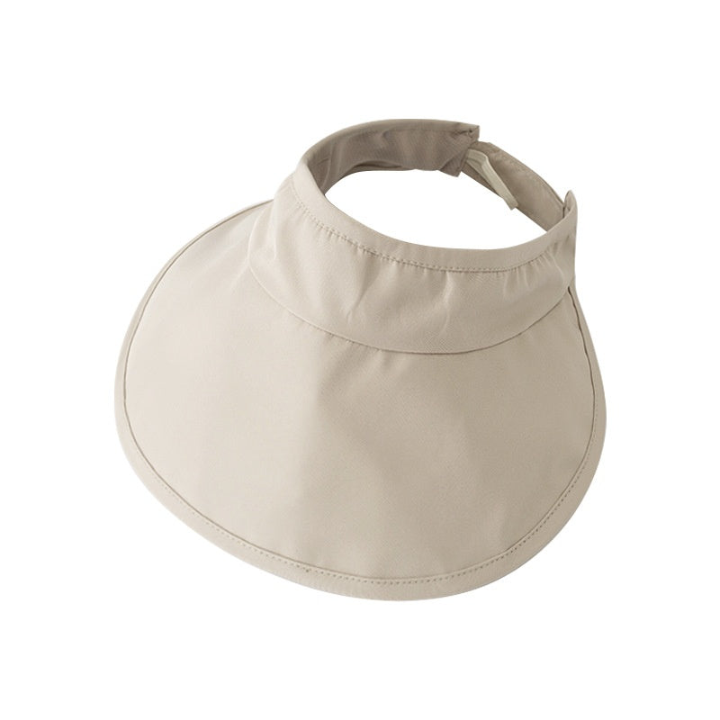 Foldable Sun Hat with Empty Top