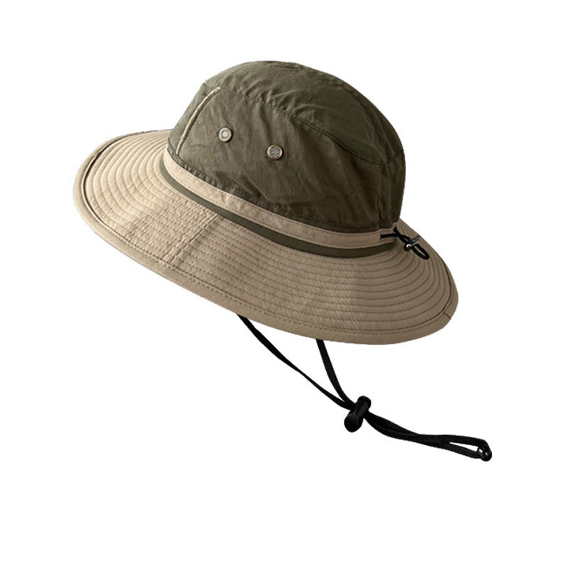 Two-color Splicing Sun Hat Bucket Hat