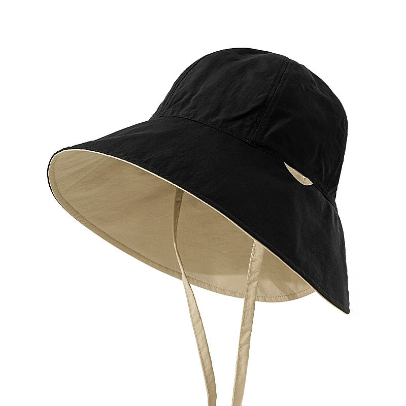 Double-Sided Sun Hat Bucket Hat