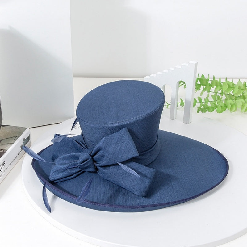 Exaggerated Top Hat with Big Bow