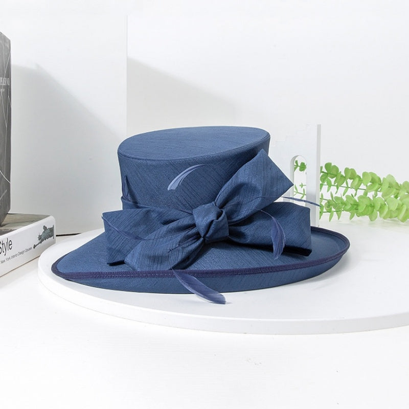 Exaggerated Top Hat with Big Bow
