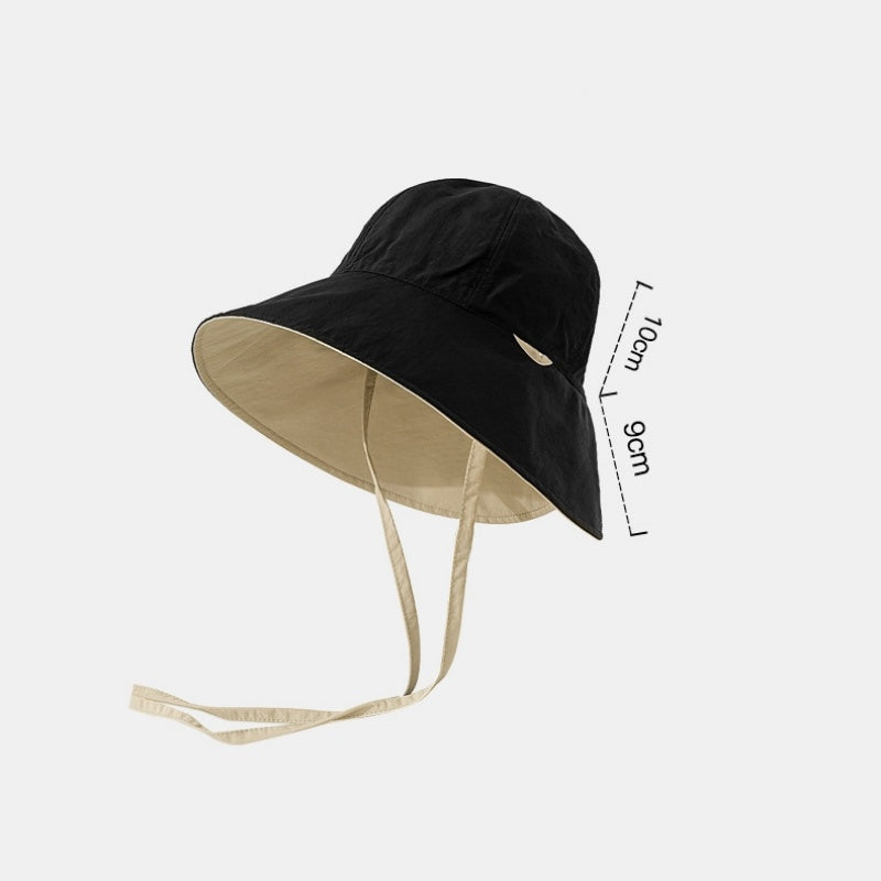 Double-Sided Sun Hat Bucket Hat