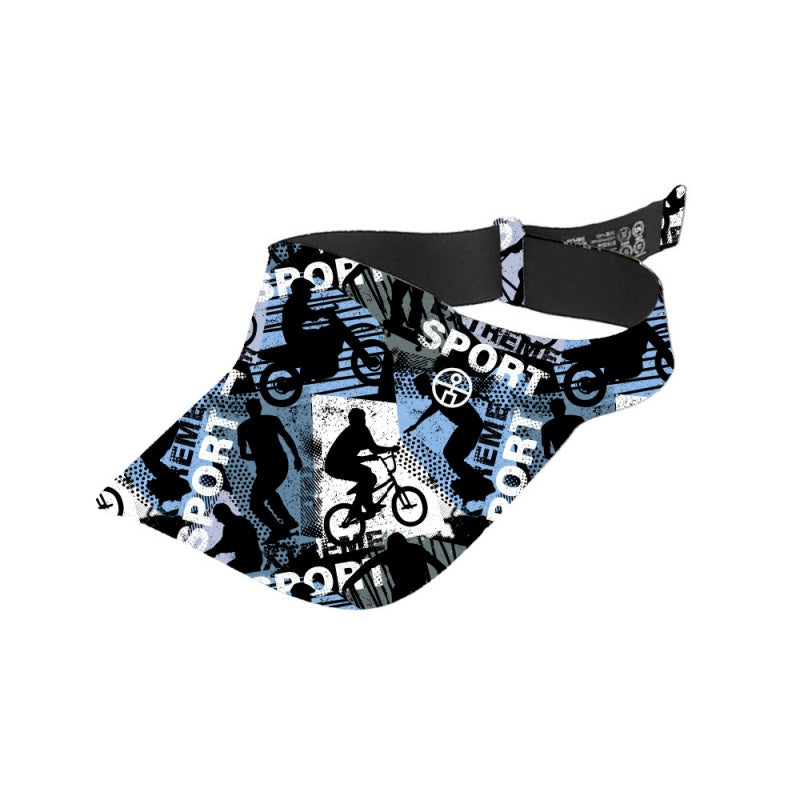 Quick-Drying Printed Sun Hat with Empty Top