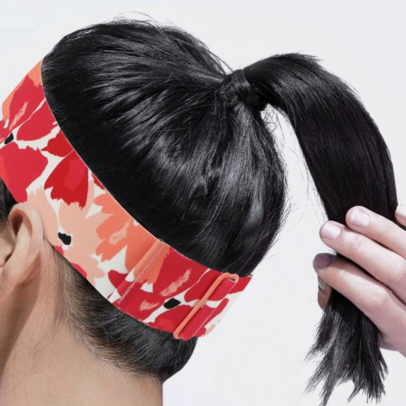 Quick-Drying Printed Sun Hat with Empty Top