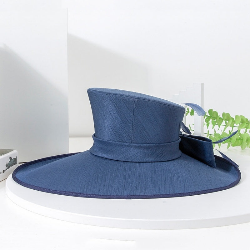 Exaggerated Top Hat with Big Bow