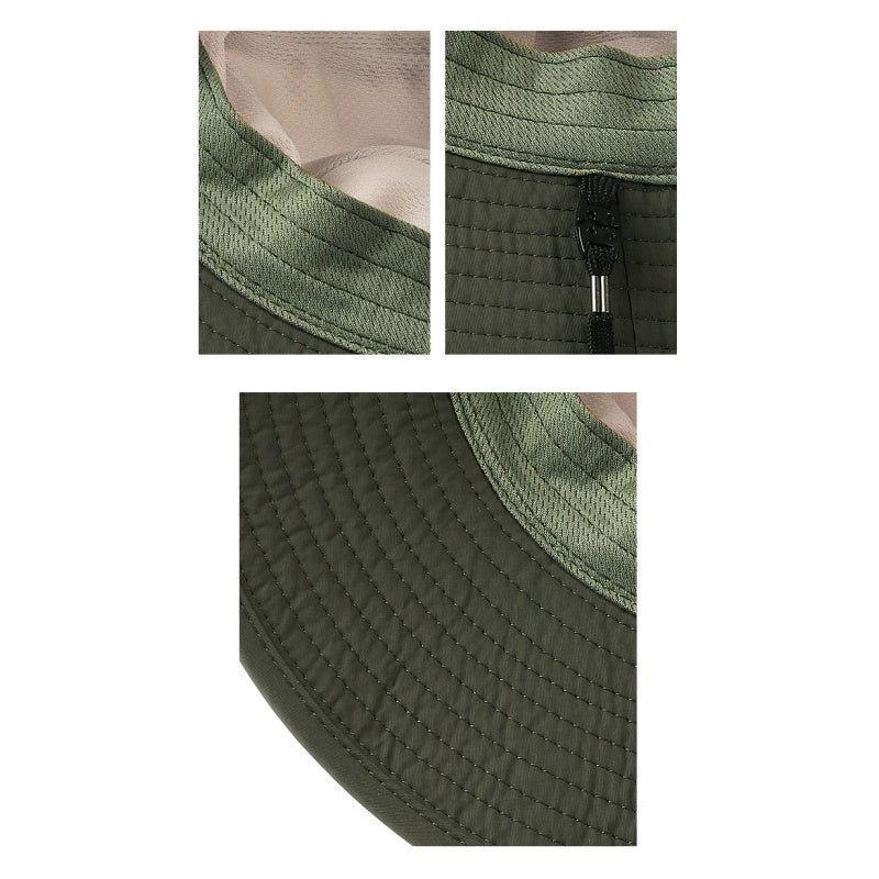 Two-color Splicing Sun Hat Bucket Hat