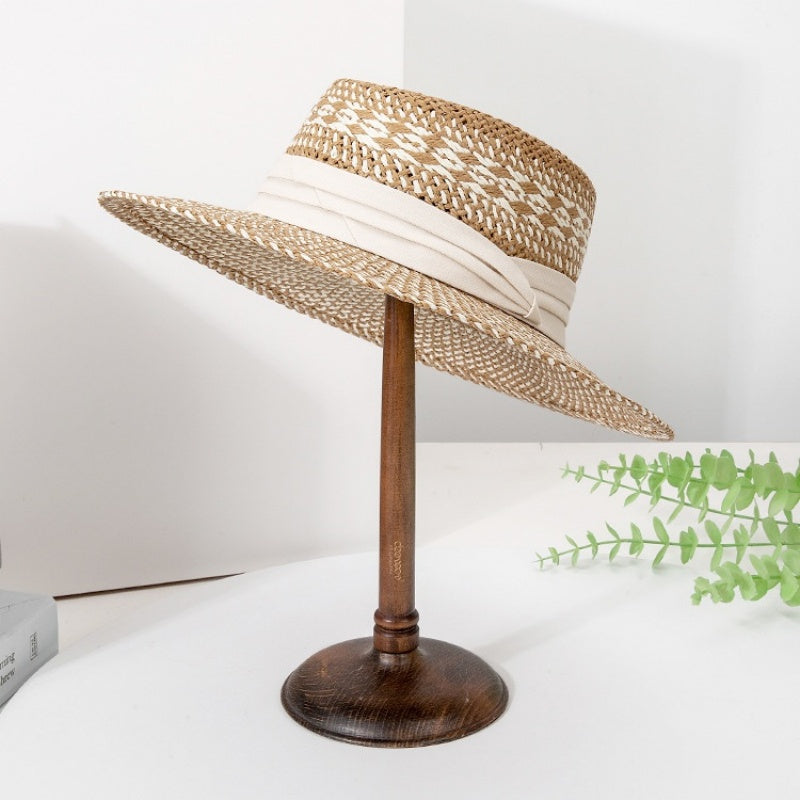 Sun Hat Top Hat with Cloth Webbing
