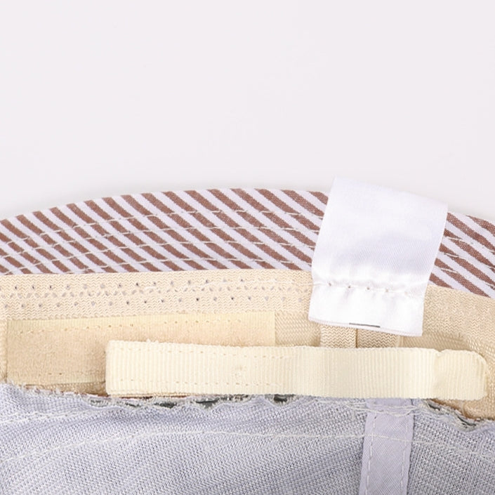 Striped Bow Sun Hat