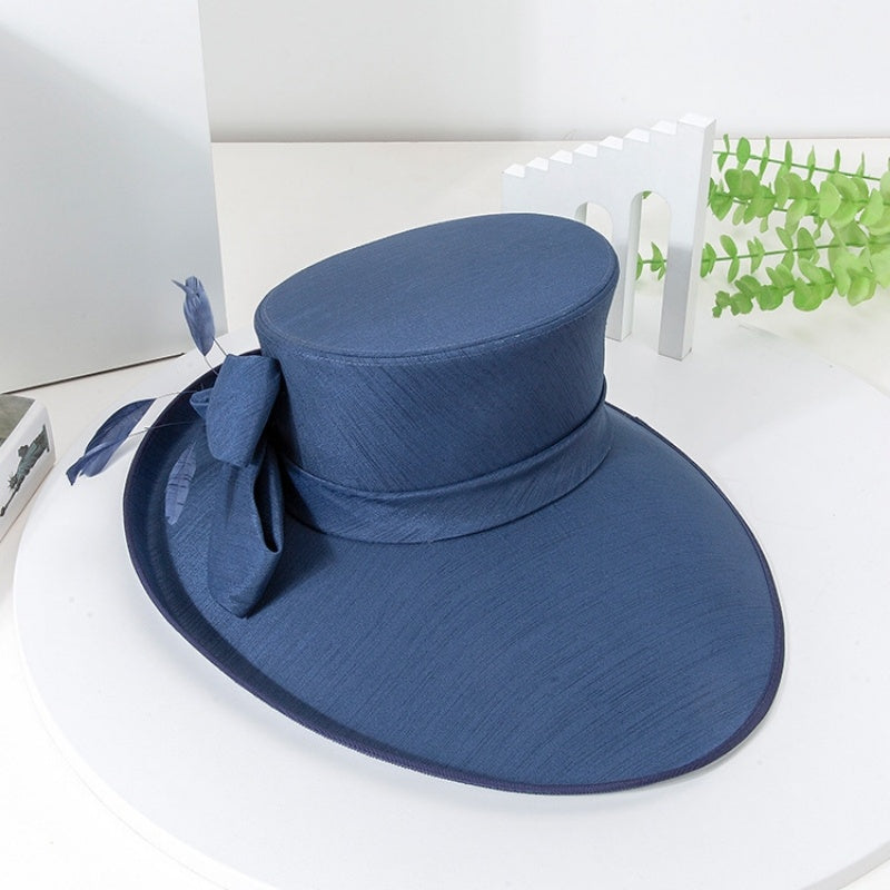 Exaggerated Top Hat with Big Bow