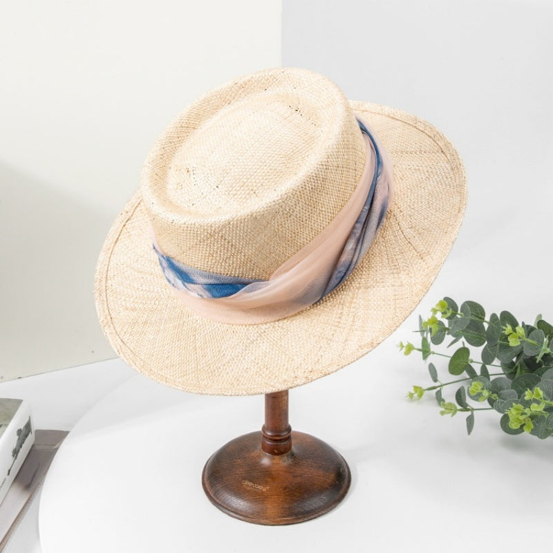 Top Hat Sun Hat with Mesh Webbing