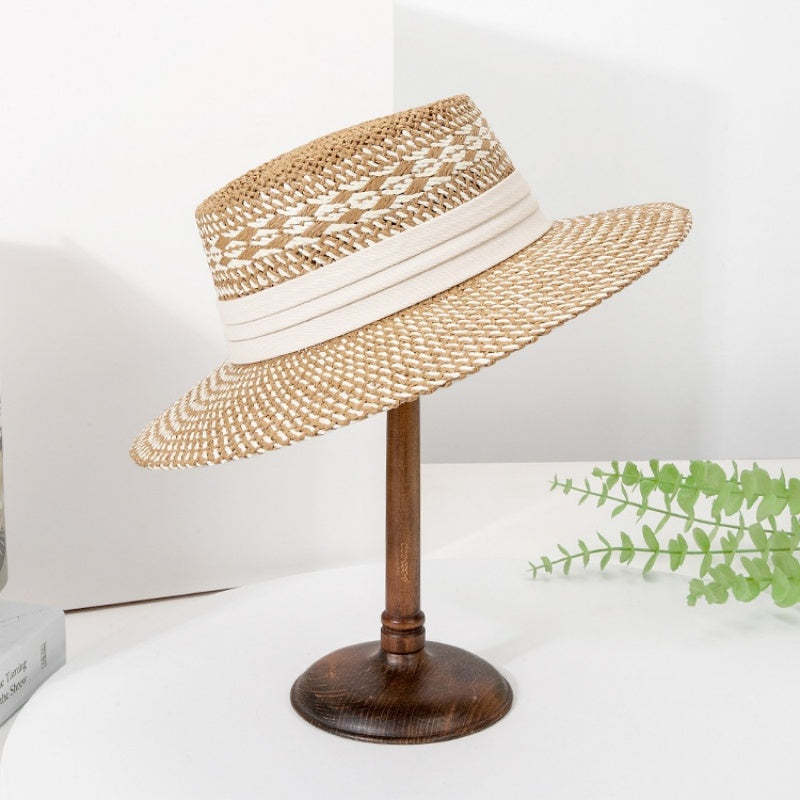 Sun Hat Top Hat with Cloth Webbing