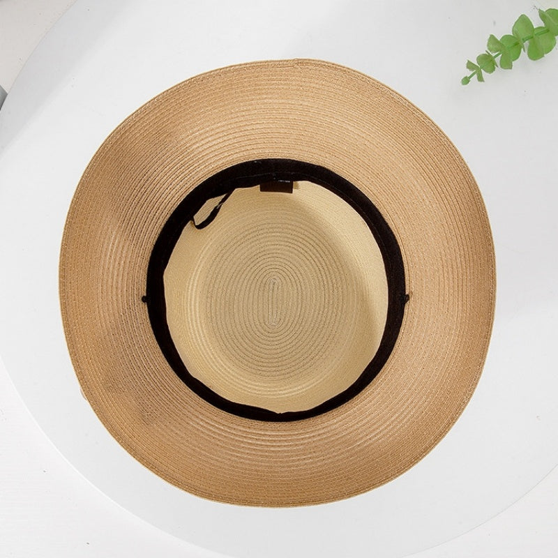 Sun Hat Straw Hat with Big Bow