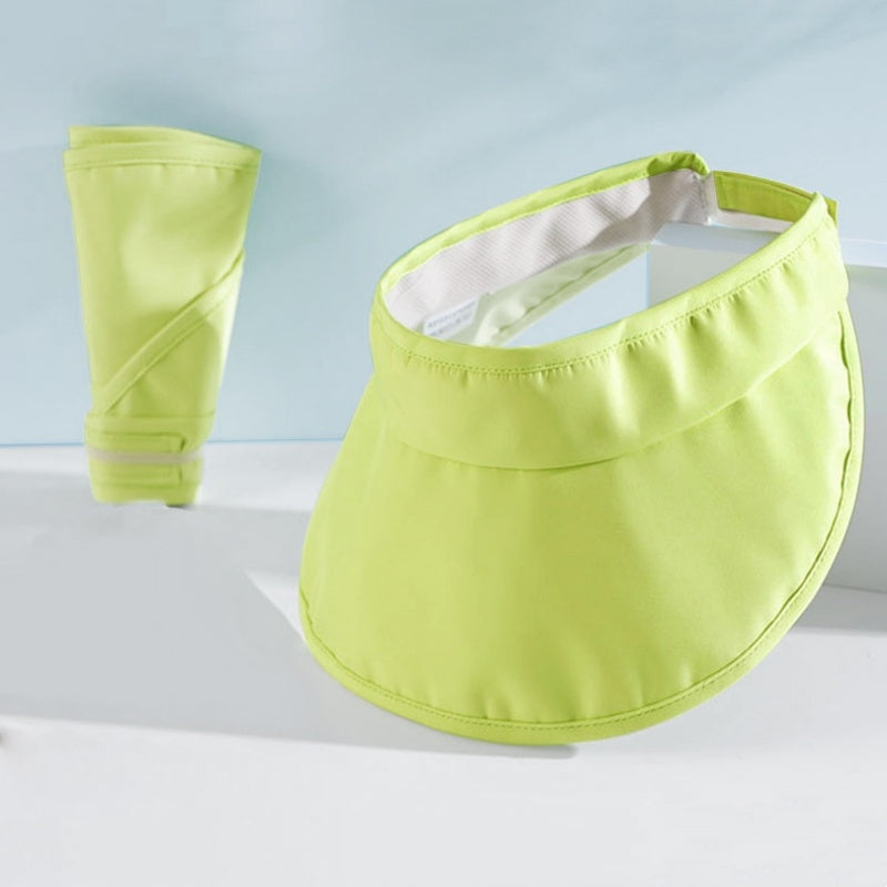 Foldable Sun Hat with Empty Top