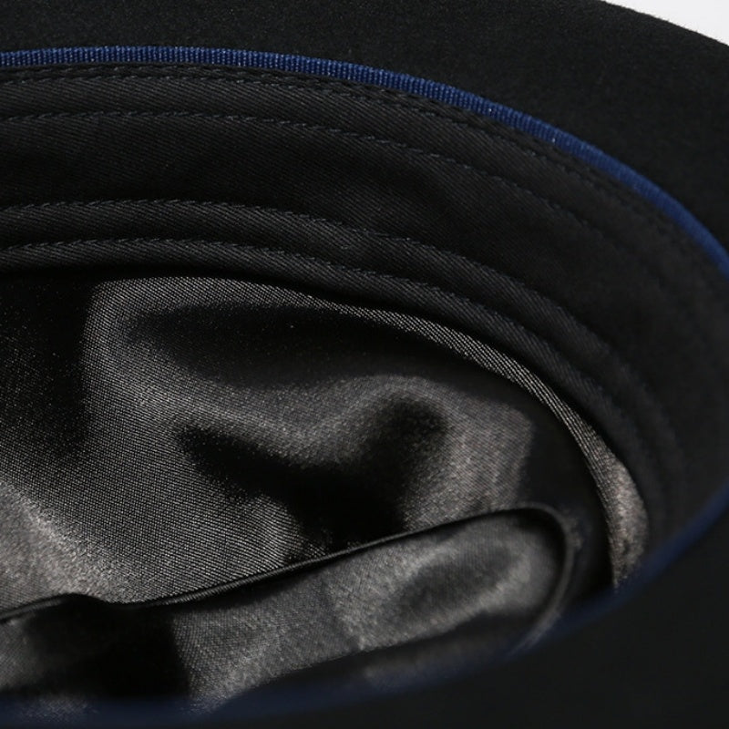 Felt Top Hat with Feather Decoration