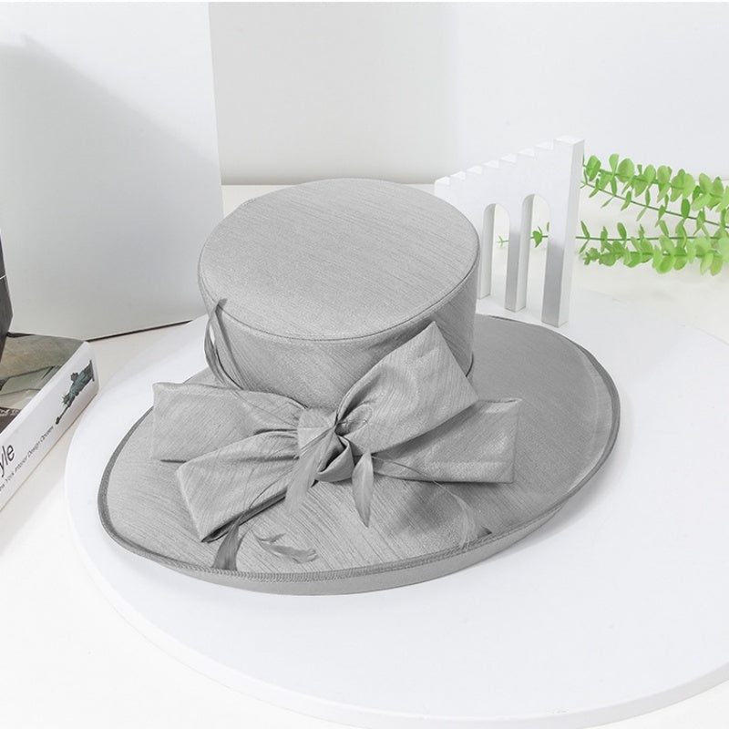 Exaggerated Top Hat with Big Bow