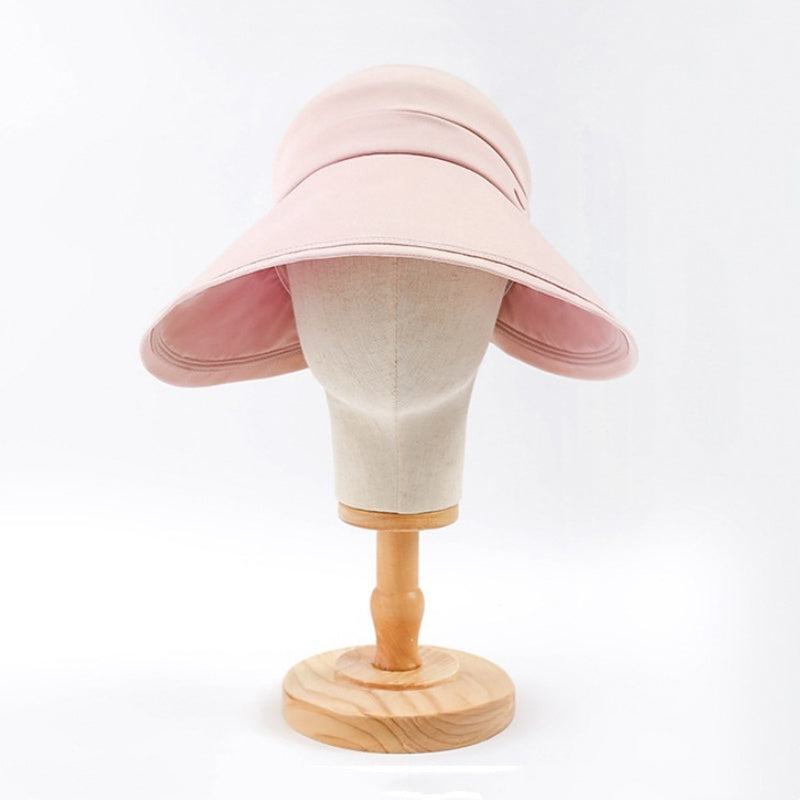 Lengthened and Widened Sun Hat with Empty Top
