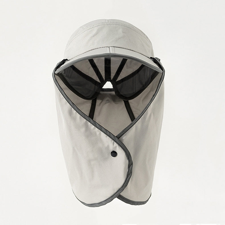 Neck Protection Detachable Sun Hat