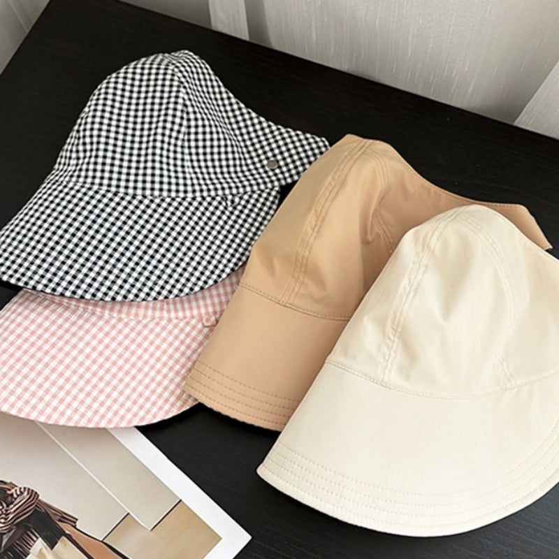 Plaid Sun Hat
