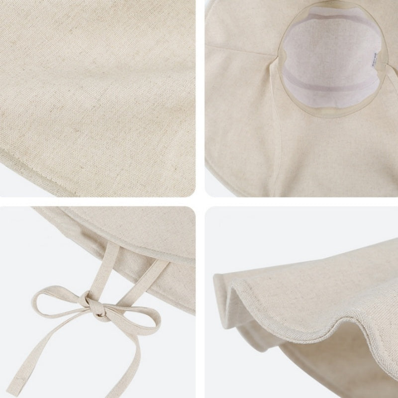 Flax Sun Hat Bucket Hat