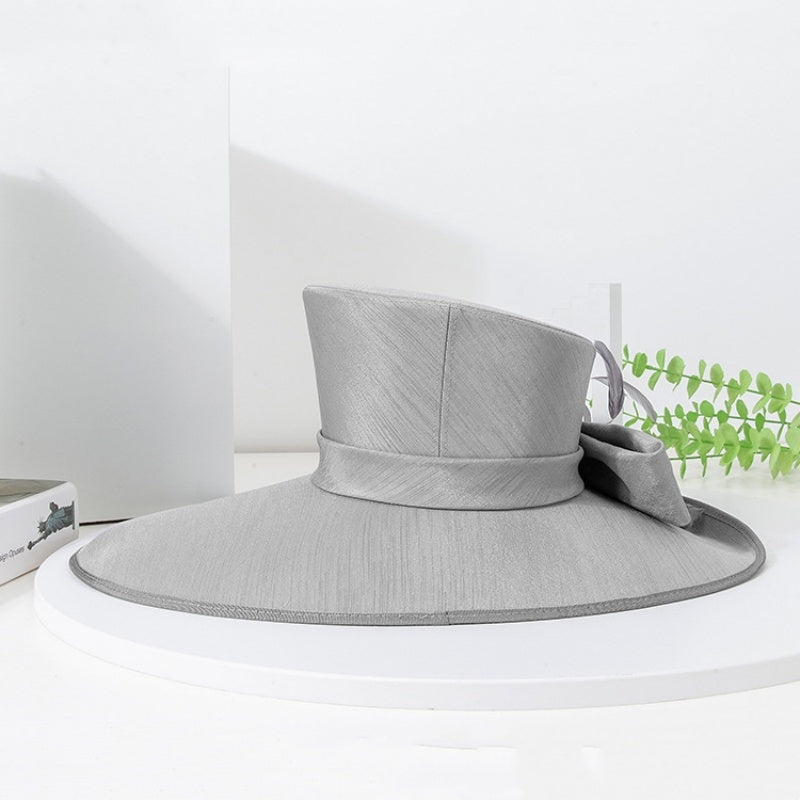 Exaggerated Top Hat with Big Bow