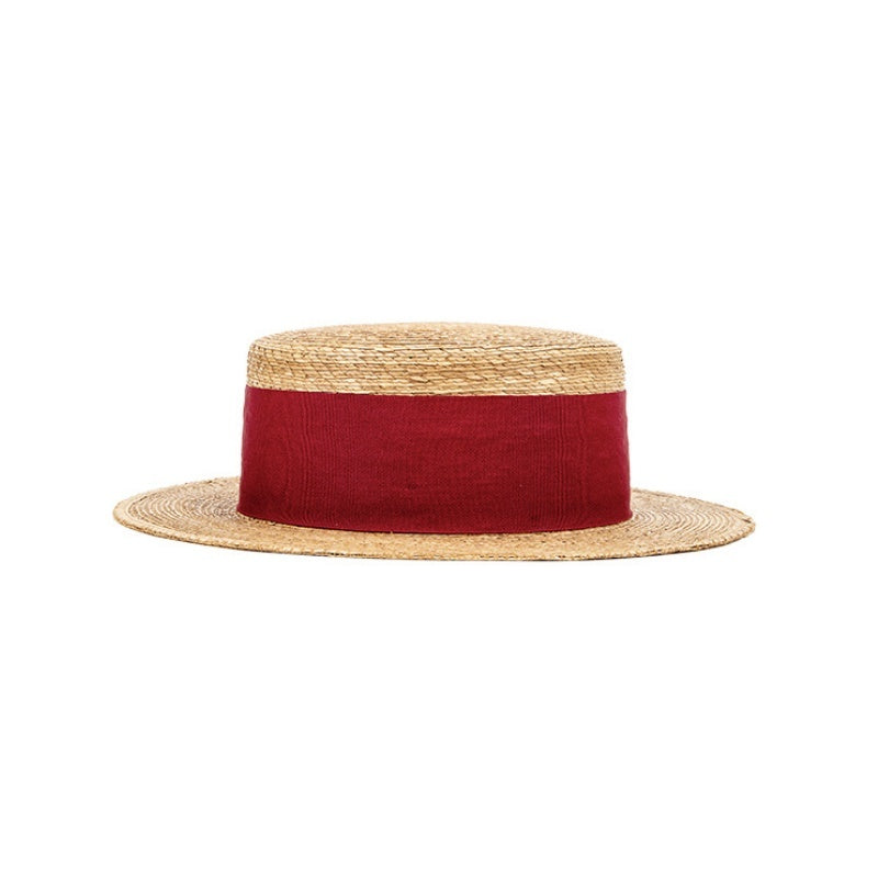 Bowler Hat Sun Hat with Red bow