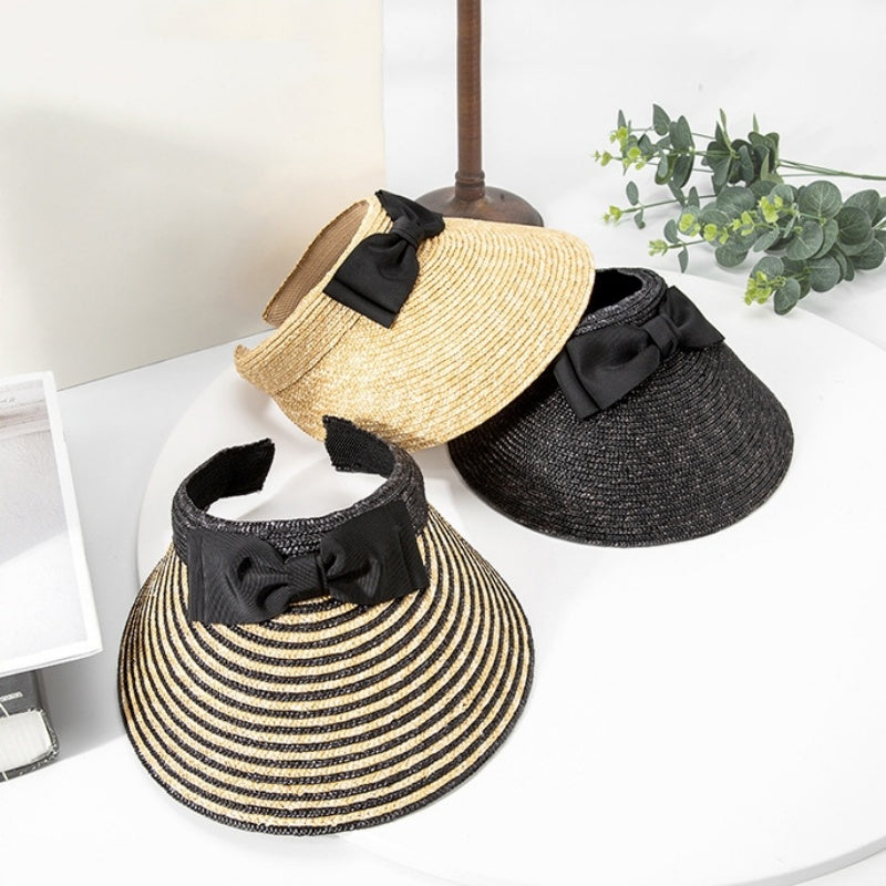 Overhead Sun Hat with Bow Webbing