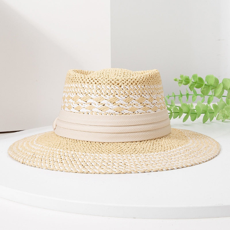 Sun Hat Top Hat with Cloth Webbing