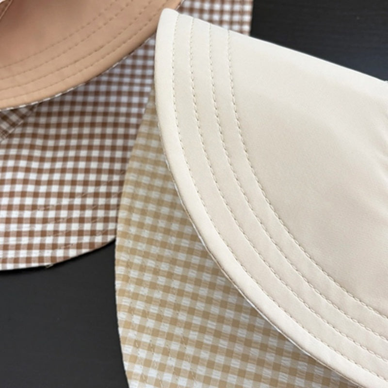 Plaid Sun Hat