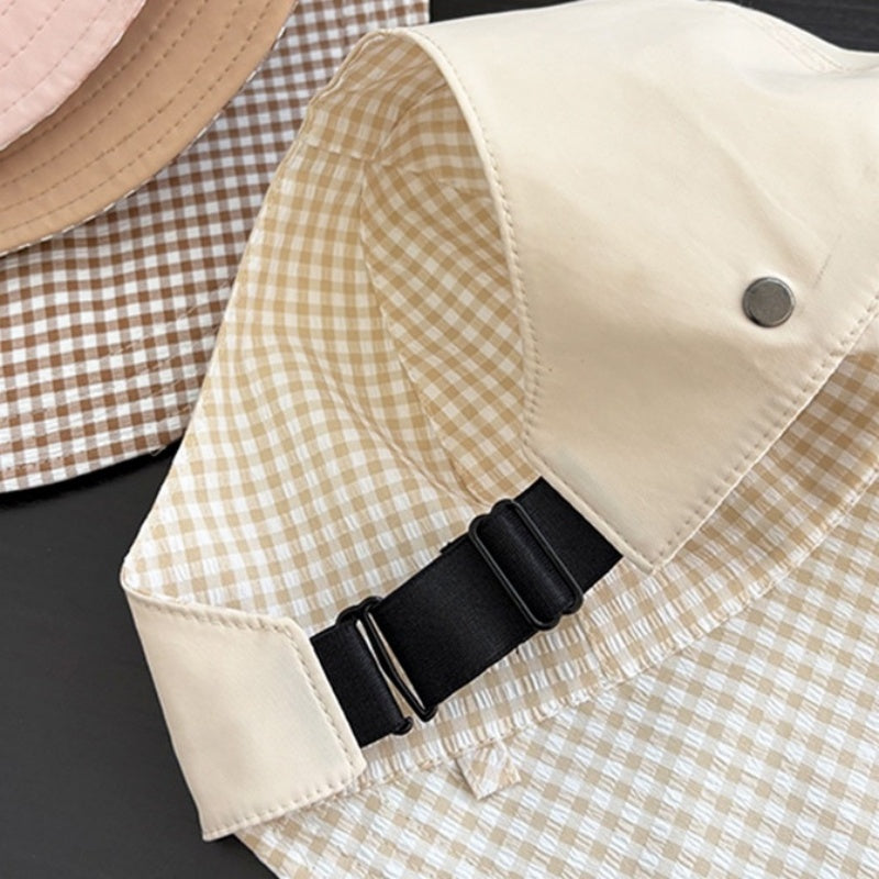 Plaid Sun Hat