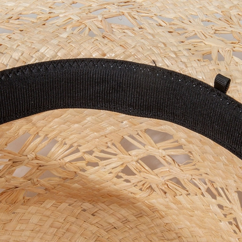 Hollow-carved Wide Brim Sun Hat