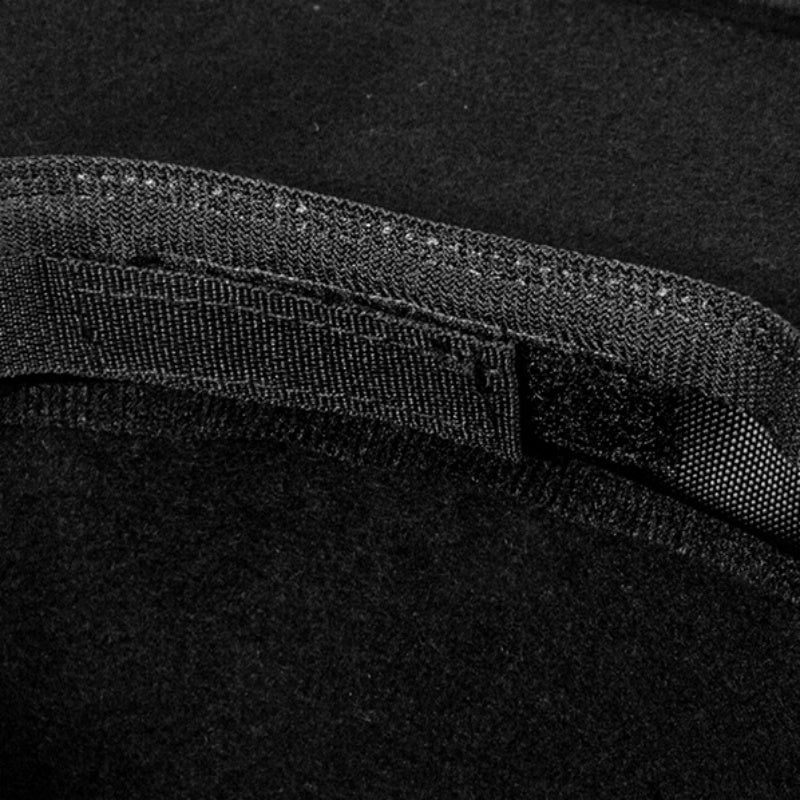 Felt Cowboy Hat with Interwoven Leather Webbing