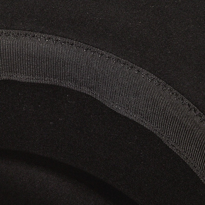 Felt Top Hat with Bow Webbing
