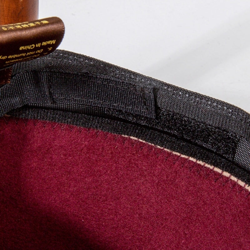 Felt Rolled-up Top Hat with Bow