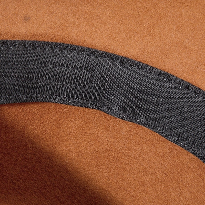 Felt Rolled Edge Top Hat with Felt Bow