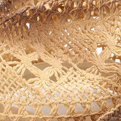 Cowboy Hollowed-out Straw Hat