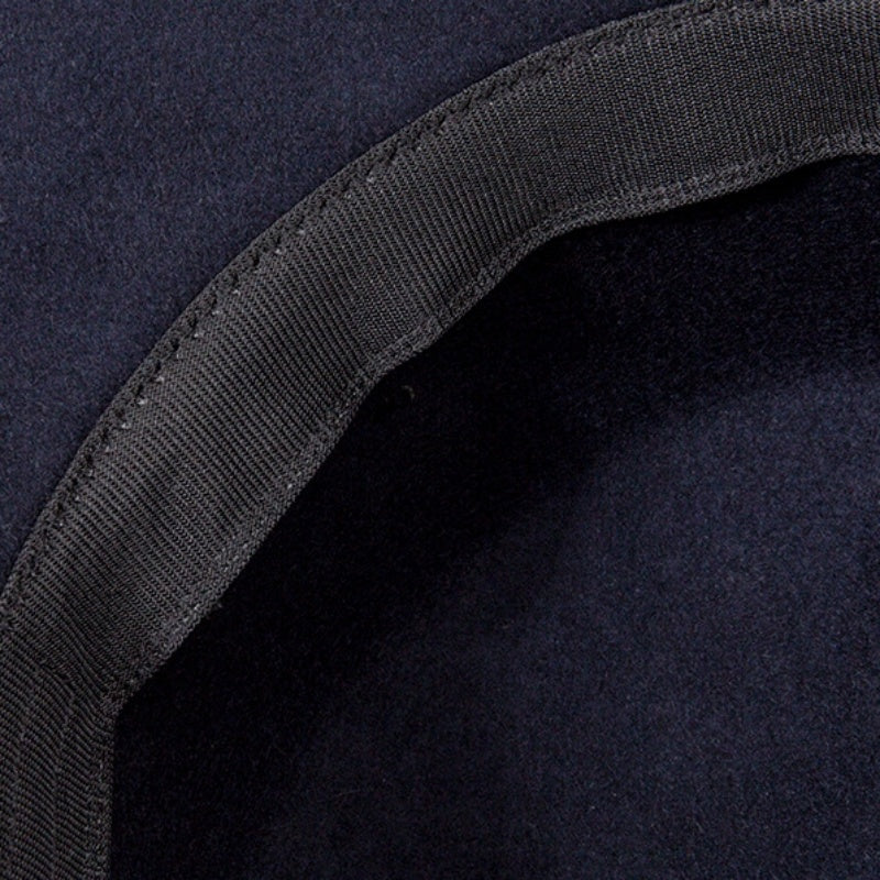 Felt Top Hat Satin with Webbing Decoration