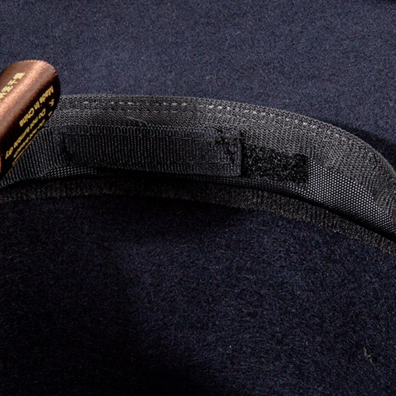 Felt Top Hat Satin with Webbing Decoration