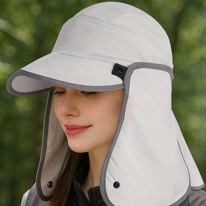 Neck Protection Detachable Sun Hat