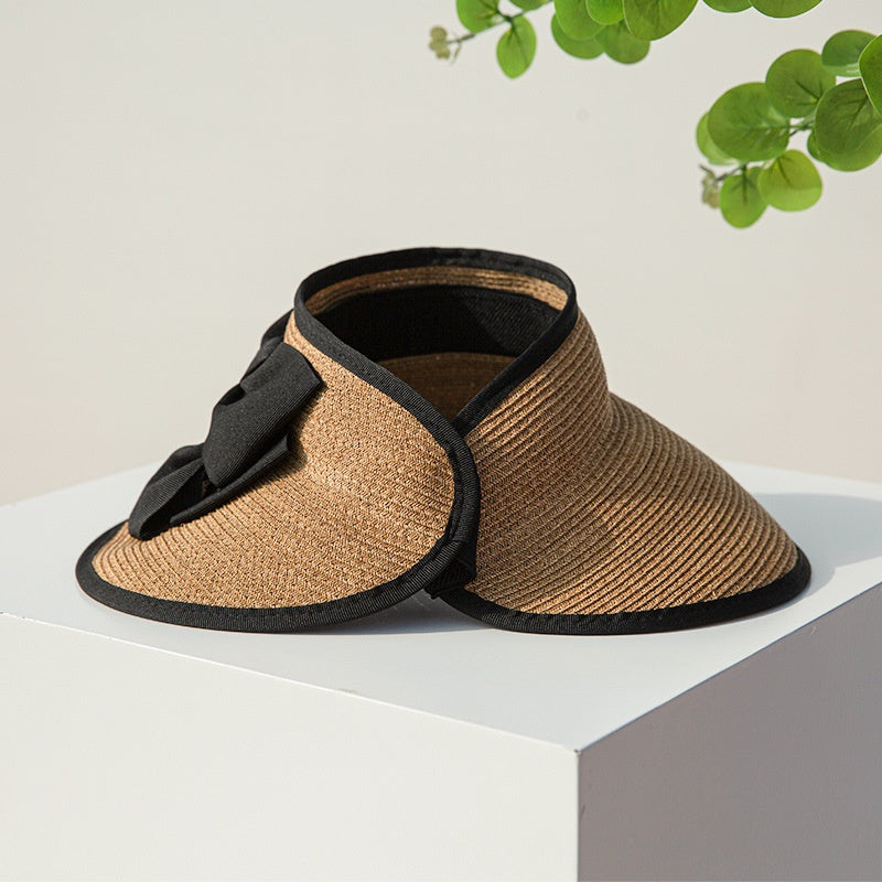Overhead Sun Hat with Bow