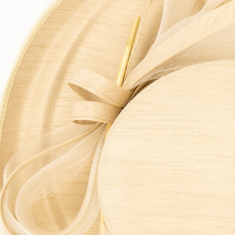 Top Hat Straw Hat with Feathers and Bows