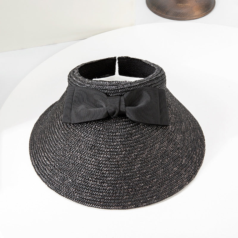 Overhead Sun Hat with Bow Webbing