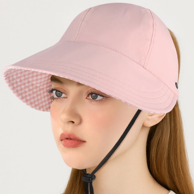 Plaid Sun Hat