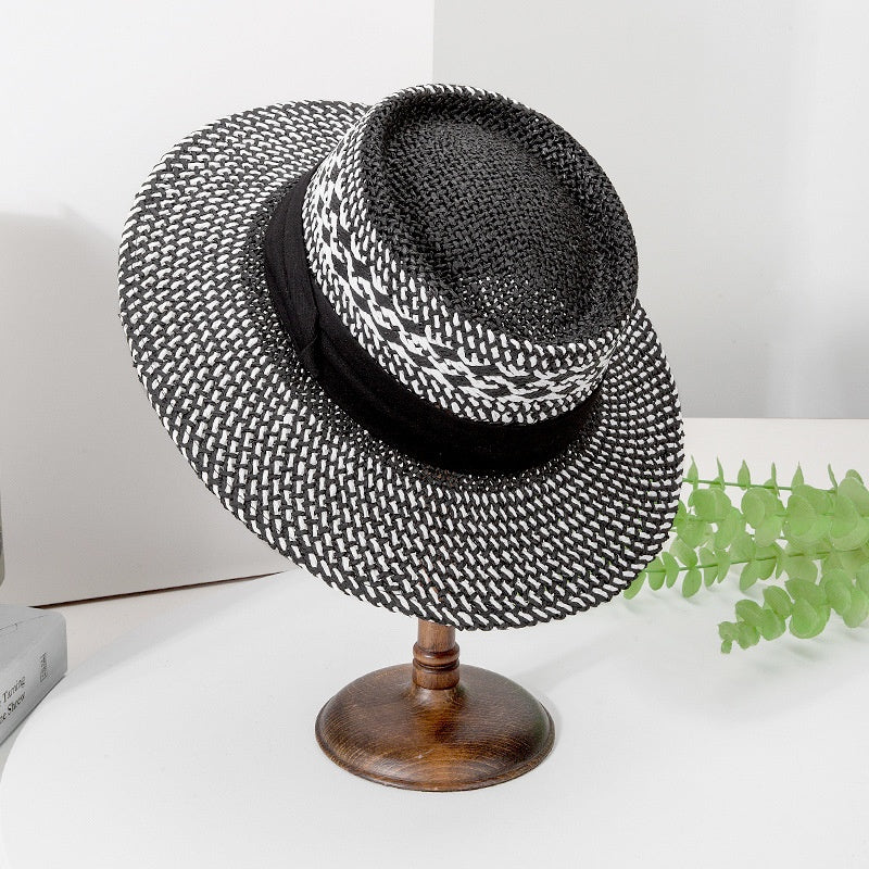 Sun Hat Top Hat with Cloth Webbing