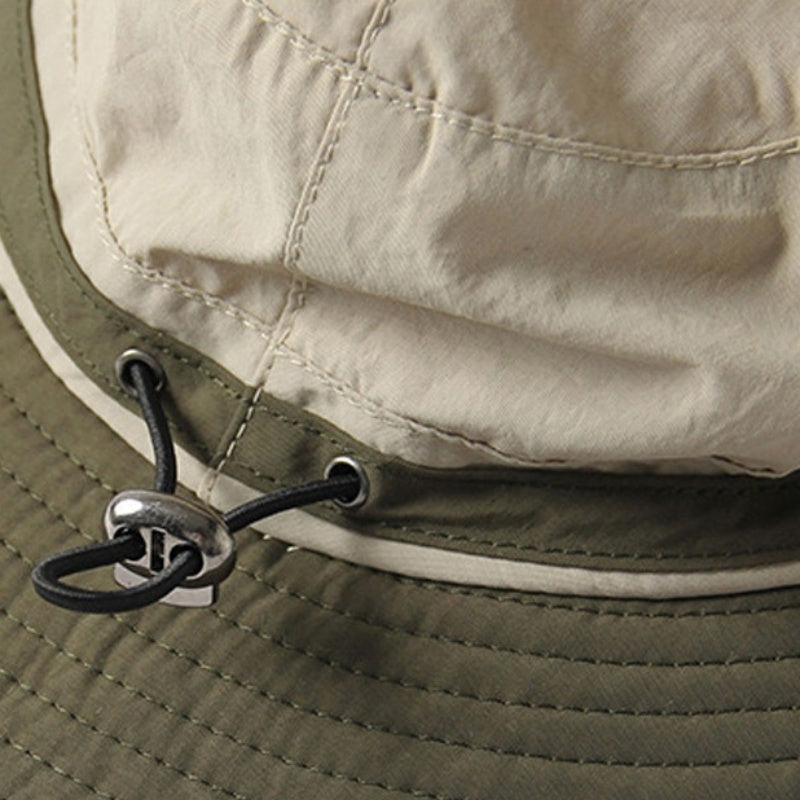 Two-color Splicing Sun Hat Bucket Hat