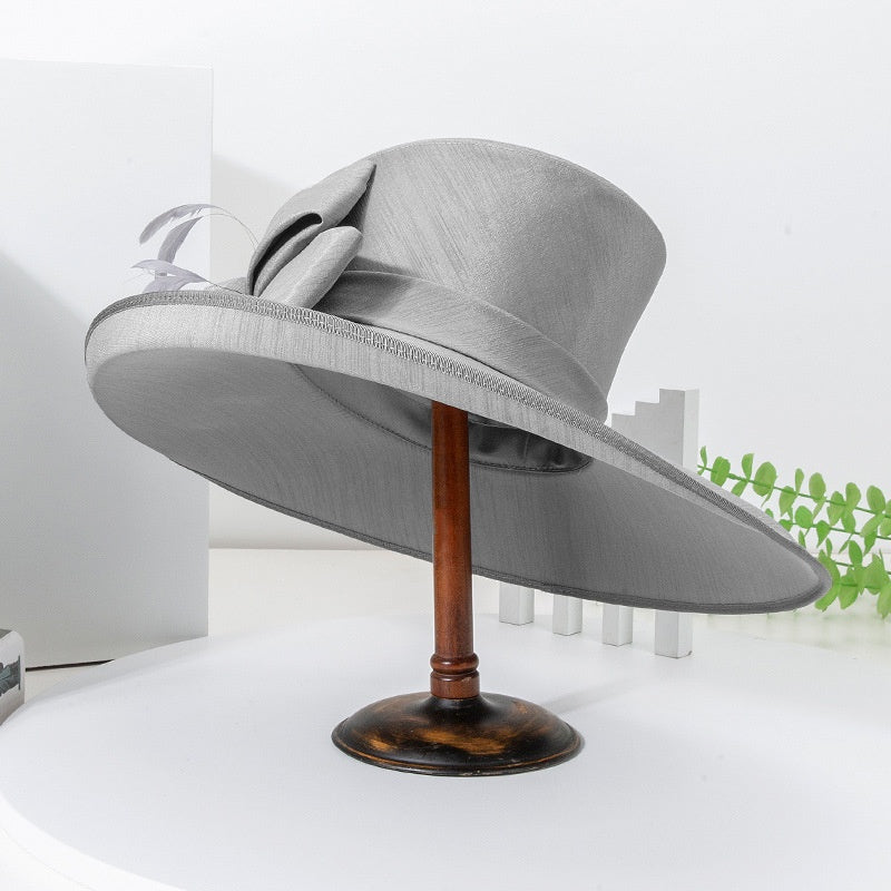 Exaggerated Top Hat with Big Bow