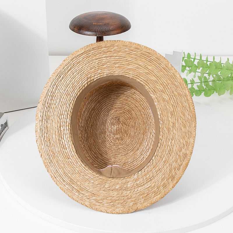 Bowler Hat Sun Hat with Red bow
